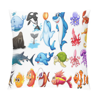 Personality  Fish Pillow Covers