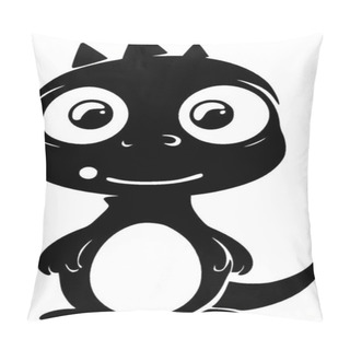 Personality  Dino - Minimalist And Simple Silhouette - Vector Illustration Pillow Covers