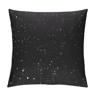 Personality  Night Sky Black With Stars Pillow Covers