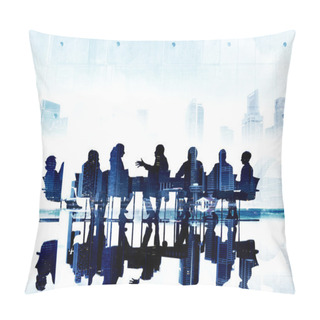 Personality  Business Meeting In Office Pillow Covers