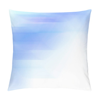 Personality  Blurred Blue Abstract Background Pillow Covers
