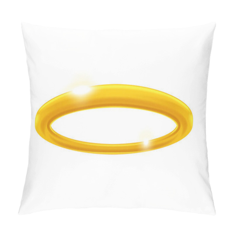 Personality  realistic angel ring pillow covers