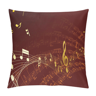 Personality  Notes Staff Pillow Covers