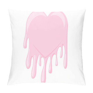 Personality  Heart Cute Valentine Day Sticker Pillow Covers
