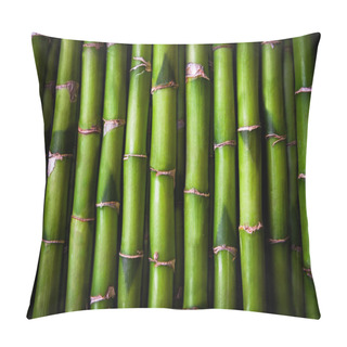 Personality  Bamboo Stems  Background Pillow Covers
