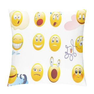 Personality  Smiles Pillow Covers