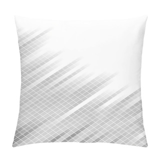 Personality  Vector Abstract Silver Background With S Pillow Covers