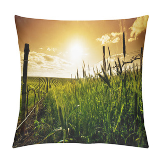 Personality  Rural Sunset Pillow Covers