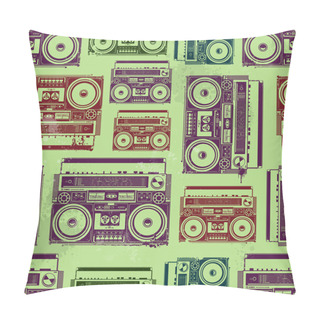 Personality  Hand Drawn Reel Recorder Pillow Covers