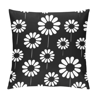 Personality  Flower Pattern - Minimalist And Simple Silhouette - Vector Illustration Pillow Covers