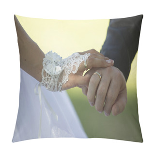 Personality  Just Married Pillow Covers