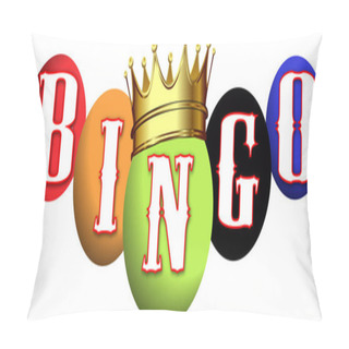 Personality  Bingo Game Vector Illustration Pillow Covers