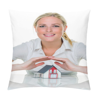 Personality  House Is Protected Pillow Covers