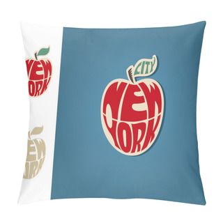 Personality  New York City Sticker Pillow Covers