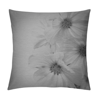 Personality  Vintage Black And White Paper Pillow Covers