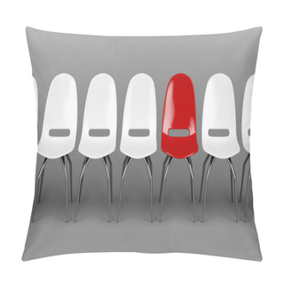 Personality  Unique Red Chair Pillow Covers
