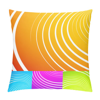Personality  Colorful, Vibrant Backgrounds Pillow Covers