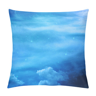 Personality  Stars And Night Sky As Background Pillow Covers