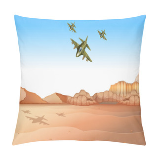 Personality  Battle Field Pillow Covers