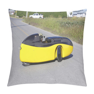 Personality  Velomobile Or Bicycle-Car Pillow Covers