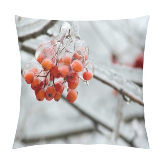 Personality  Berries. Ice. Sleet. Pillow Covers