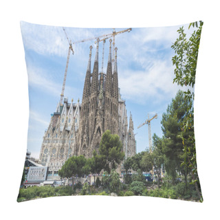 Personality  Sagrada Familia, Barcelona. Pillow Covers