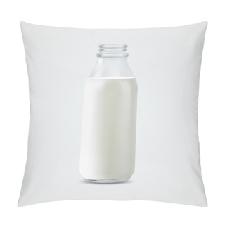 Personality  Milk Bottle.  Vector Illustration  Pillow Covers