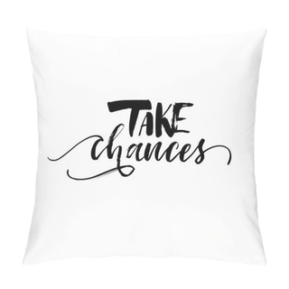 Personality  Inspirational Quote Calligraphy Pillow Covers