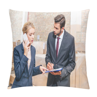 Personality  Business Colleagues Pillow Covers