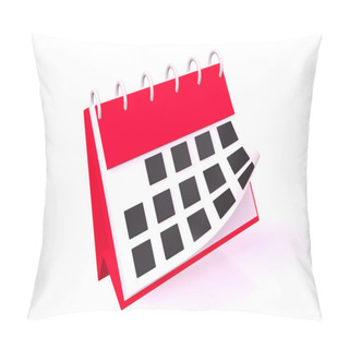 Personality  Calendar Deadline Or Event Reminder Notification Pillow Covers