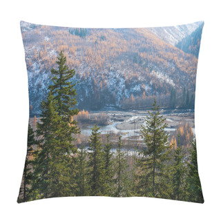 Personality  River View Silinka. Pillow Covers