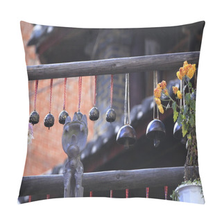 Personality  The Old Town Of Lijiang Handicraft Pillow Covers