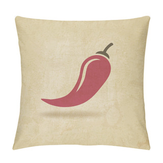 Personality  Chili Old Background Pillow Covers