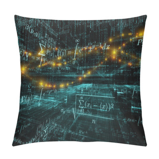 Personality  Realms Of Mathematics Pillow Covers