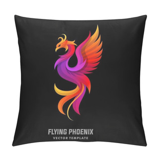 Personality  Phoenix Concept Designs Illustration Vector Template Pillow Covers