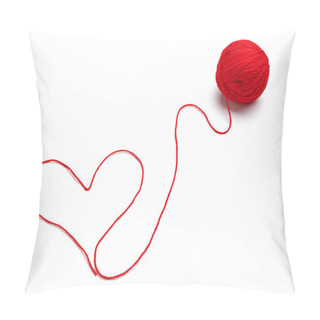Personality  Wool Knitting Heart Shape Love Pillow Covers