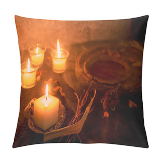 Personality  Witchcraft And Occult Table Pillow Covers
