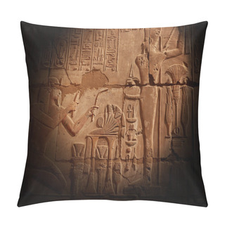 Personality  Karnak Temple In Luxor, Egypt Pillow Covers