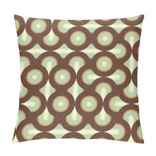 Personality  Abstract Geometric Pattern Generative Computational Art Vector Illustration Pillow Covers
