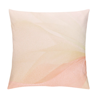 Personality  Organza Macro Blurry Texture Background Pillow Covers
