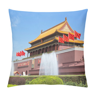 Personality  Beijing, Tiananmen Square, Forbidden City Pillow Covers