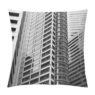 Personality  Business Buildings Pillow Covers