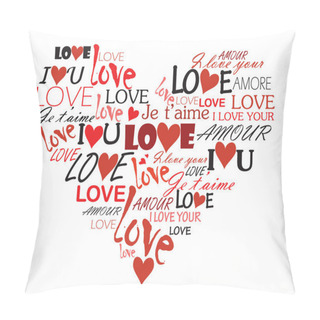 Personality  Love Heart Pillow Covers