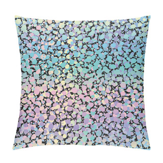 Personality  Iridescent Animal Skin Seamless Pattern For Design Pillow Covers
