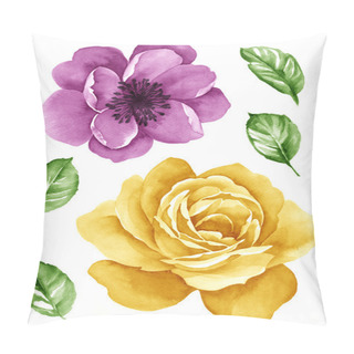 Personality  Watercolor Illustration0404 Pillow Covers