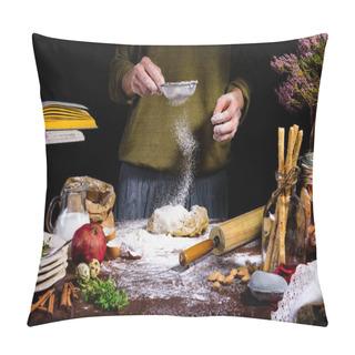Personality  Sifting Flour Pillow Covers