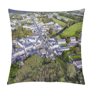Personality  Aerial View Of The Atlantic Coast By Ardara In County Donegal - Ireland. Pillow Covers