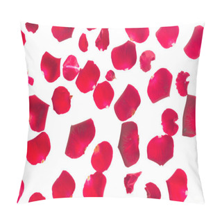Personality  Crimson Rose Petals Pillow Covers