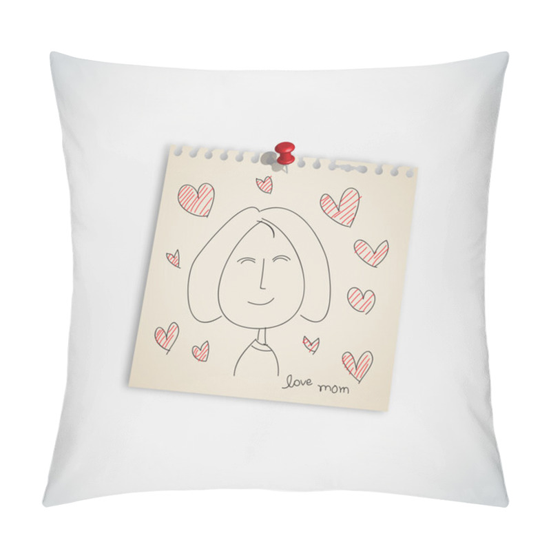 Personality  Card for Mother's Day pillow covers