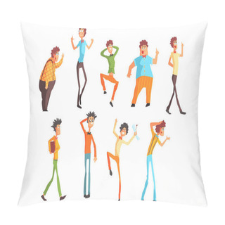 Personality  Flamboyant Know-it-all Character Set Pillow Covers